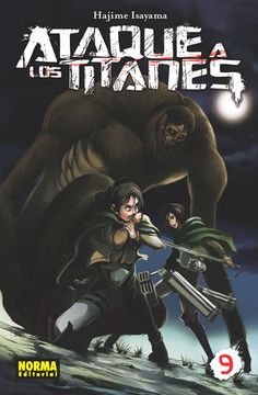 portada Ataque a los Titanes 9 (in Spanish)