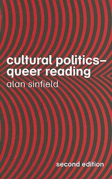 portada cultural politics-queer reading (en Inglés)