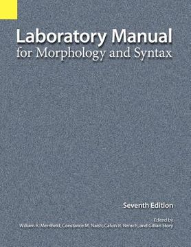portada laboratory manual for morphology and syntax, 7th edition (en Inglés)
