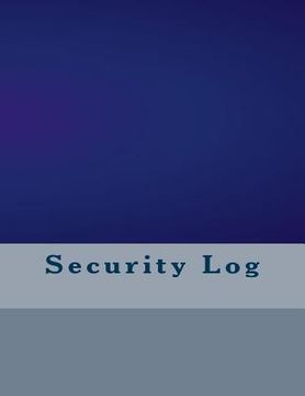portada Security Log (in English)