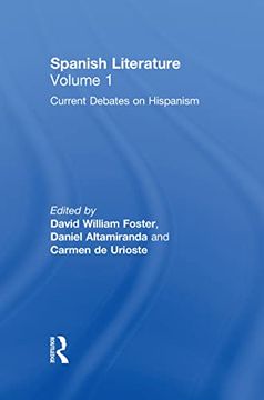 portada Theoretical Debates (Spanish Literature, Volume 1) (in English)