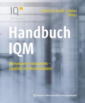 portada Handbuch iqm Konsequent Transparent Qualität mit Routinedaten! 3. Auflage (in German)