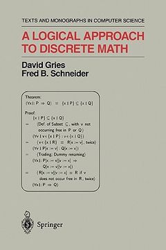 portada a logical approach to discrete math (in English)
