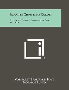 portada favorite christmas carols: fifty-nine yuletide songs both old and new