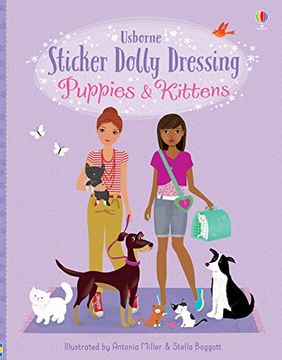 portada Sticker Dolly Dressing Puppies and Kittens (en Inglés)