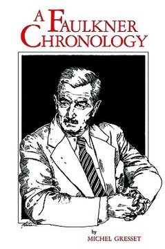 portada a faulkner chronology (en Inglés)