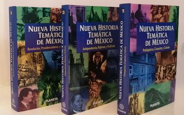 portada Historia Temática de México 3 tomos