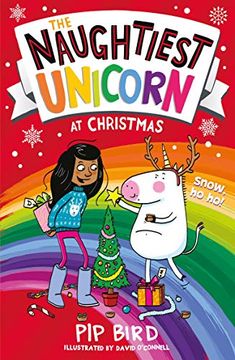 portada The Naughtiest Unicorn at Christmas (en Inglés)