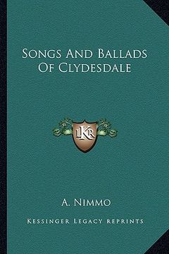 portada songs and ballads of clydesdale (en Inglés)