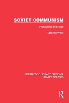 portada Soviet Communism: Programme and Rules (en Inglés)