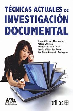 portada Tecnicas Actuales de Investigacion Documental