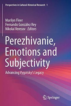 portada Perezhivanie, Emotions and Subjectivity: Advancing Vygotsky's Legacy (Perspectives in Cultural-Historical Research) (in English)