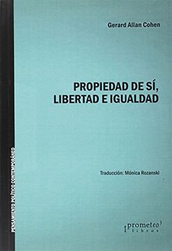 portada Propiedad de sí, Libertad e Igualdad (in Spanish)