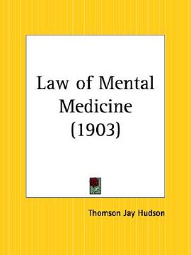 portada law of mental medicine (en Inglés)