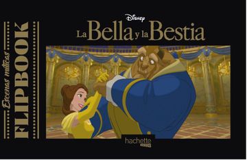 portada Flipbook. La Bella y la Bestia (Hachette Heroes - Disney - Especializados)