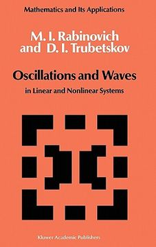 portada oscillations and waves: in linear and nonlinear systems