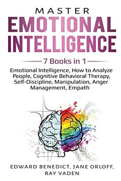 portada Master Emotional Intelligence: 7 Books in 1: Emotional Intelligence, how to Analyze People, Cognitive Behavioral Therapy, Self-Discipline, Manipulation, Anger Management, Empath (en Inglés)