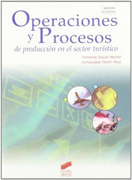 portada OPERACIONES Y PROCESOS SECTOR TURISTICO (in Spanish)