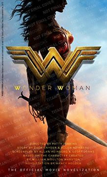portada Wonder Woman: The Official Movie Novelization (en Inglés)
