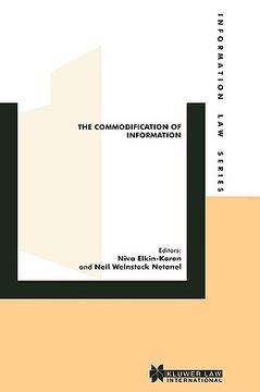 portada the commodification of information (in English)