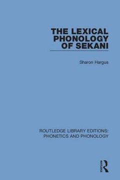 portada The Lexical Phonology of Sekani (en Inglés)