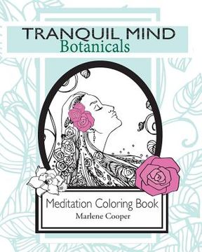 portada Tranquil Mind: Botanicals: Adult Coloring Book (in English)