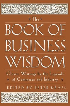 portada the book of business wisdom (en Inglés)