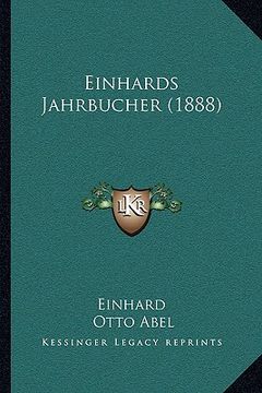 portada Einhards Jahrbucher (1888) (en Alemán)
