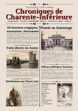 portada Chroniques de Charente-Inférieure (in French)