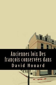 portada Anciennes Loix Des François Conservées Dans (French Edition)