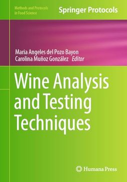 portada Wine Analysis and Testing Techniques (en Inglés)