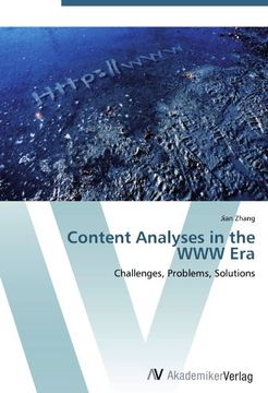 portada Content Analyses in the WWW Era: Challenges, Problems, Solutions