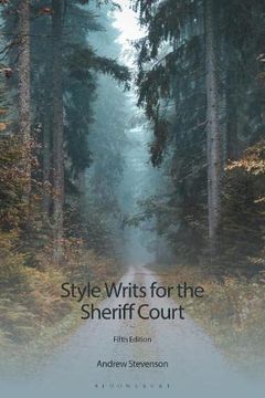 portada Style Writs for the Sheriff Court (in English)