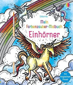 portada Mein Farbenzauber-Malbuch: Einhörner (en Alemán)
