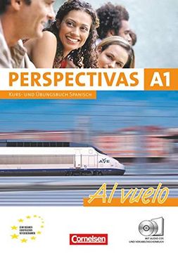 portada Perspectivas - al Vuelo: A1 - Kurs- und Arbeitsbuch mit Lösungsheft: Inkl. Cds mit Sämtlichen Hörtexten und Vokabeltaschenbuch: Europäischer Referenzrahmen: A1 (in Spanish)