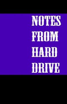 portada notes from hard drive (en Inglés)