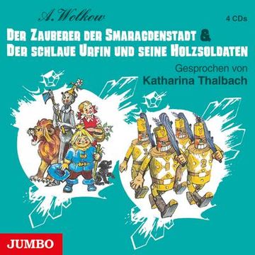 portada Der Zauberer der Smaragdenstadt & der Schlaue Urfin und Seine Holzsoldaten (en Alemán)