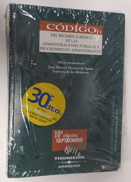 portada Regimen Juridico de Administraciones Publicas y Procedimiento adm Inistrativo (10ª Ed. )