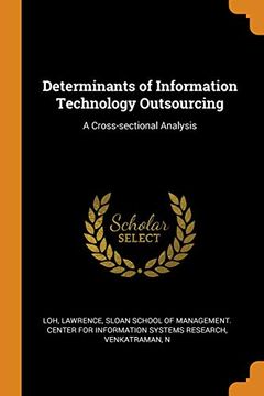 portada Determinants of Information Technology Outsourcing: A Cross-Sectional Analysis 