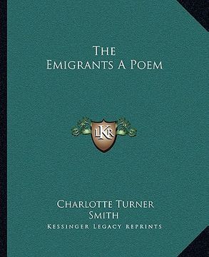 portada the emigrants a poem (en Inglés)