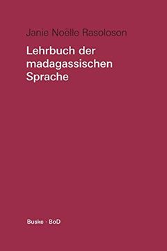 portada Lehrbuch der Madagassischen Sprache (in German)