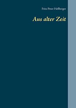 portada Aus Alter Zeit (en Alemán)