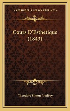 portada Cours D'Esthetique (1843) (in French)
