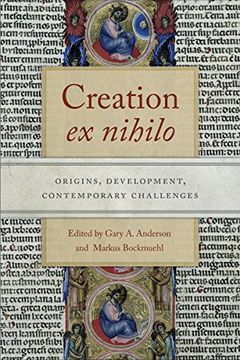 portada Creation ex Nihilo: Origins, Development, Contemporary Challenges 