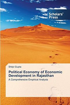 portada Political Economy of Economic Development in Rajasthan