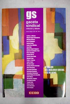 portada Gaceta Sindical, reflexión y debate, número 25: El valor del diálogo social y el III AENC