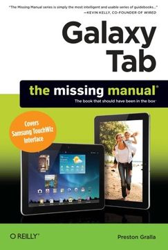 portada Galaxy Tab: The Missing Manual: Covers Samsung Touchwiz Interface (in English)