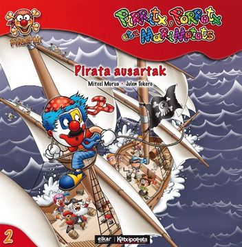 portada Pirata Ausartak: 2 (Piratak) (en Euskera)