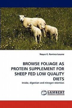 portada browse foliage as protein supplement for sheep fed low quality diets