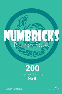 portada Numbricks - 200 Normal Puzzles 9x9 (Volume 5) (en Inglés)